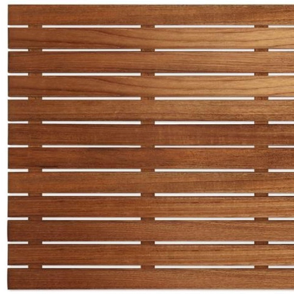 25" Premium Teak Shower Bath Mat-My Store